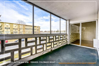 695 S. Alton Way #5B - Private Screened Lanai - Windsor Gardens in Denver