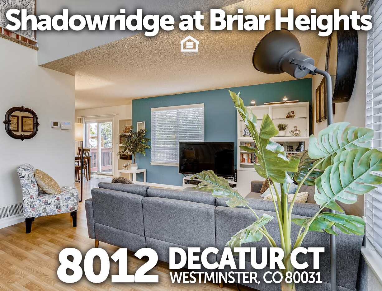 FOR SALE: 8012 Decatur Ct | Westminster CO 80031 in Shadowridge at Briar Heights